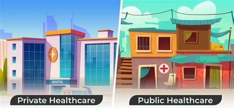 healthcare in private and public from the PDF