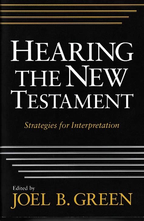 hearing the new testament strategies for interpretation Epub