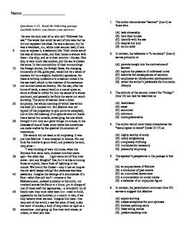heart of darkness questions answers multiple choice free Doc