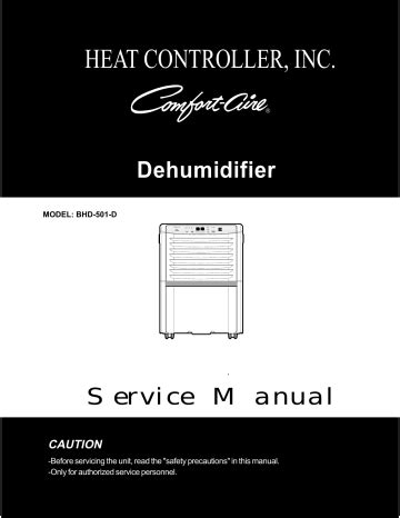 heat controller bhd 501 d service manual user guide Reader