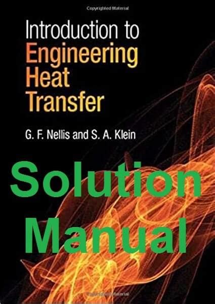 heat transfer nellis and klein solutions Epub