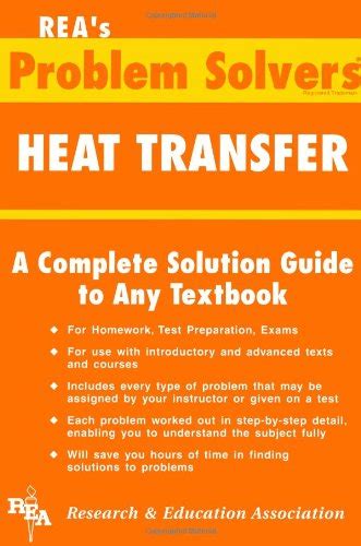 heat transfer problem solver problem solvers solution guides Epub