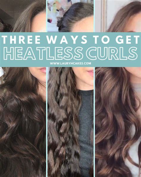 heat-free curls: