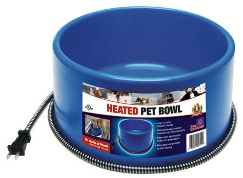 heated dog bowl