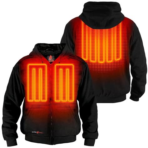 heated hoodie sweatshirt