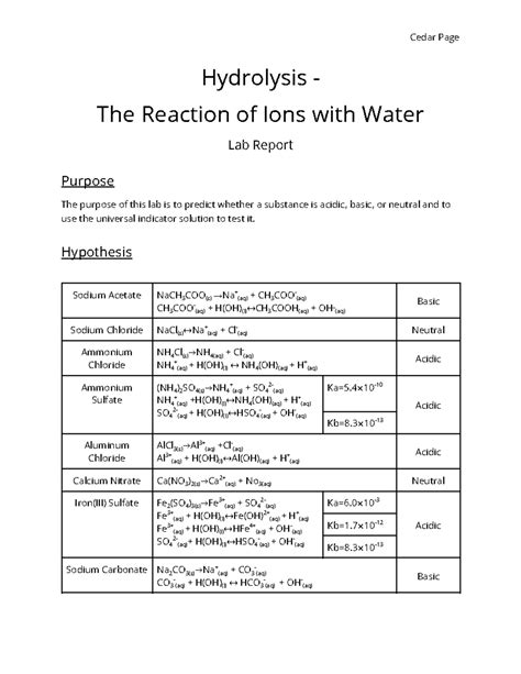 heath chemistry 12 lab experiment 20c answers Doc