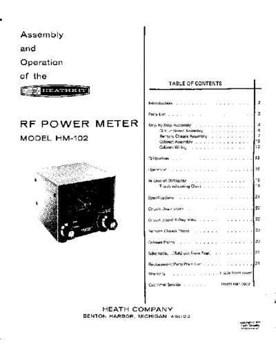 heathkit hm 102 manual pdf PDF