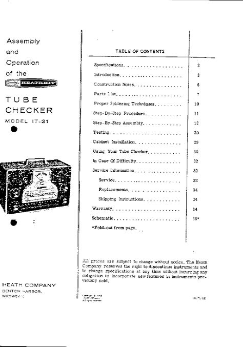 heathkit it 21 manual Kindle Editon