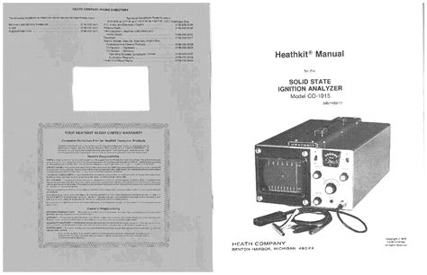 heathkit manuals ignition analyzer Ebook Reader