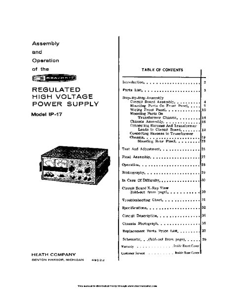 heathkit manuals it 17 Kindle Editon