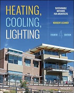 heating cooling lighting sustainable design methods for architects Reader