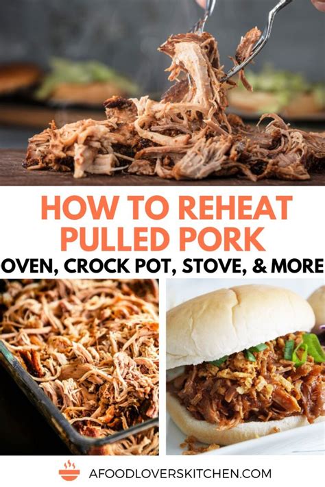 heating up pulled pork
