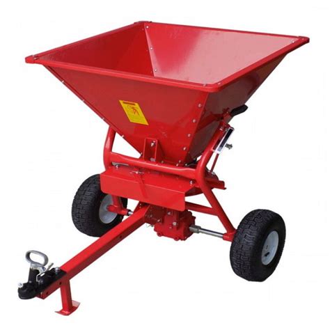 heavy duty pull behind fertilizer spreader