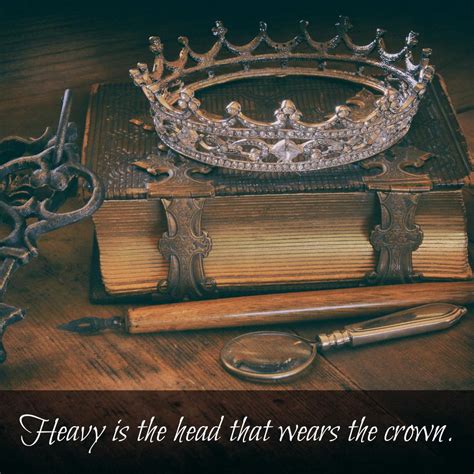 heavy is the head that wears the crown origin