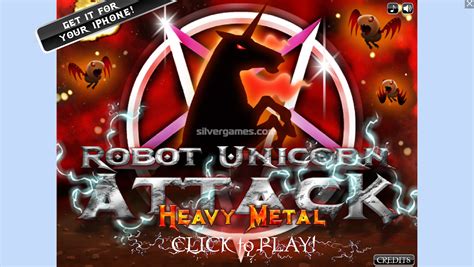 heavy metal unicorn robot attack