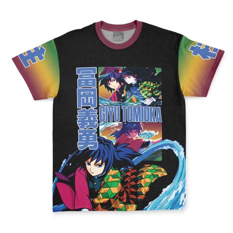 heavyweight t shirt demon slayer giyu tomioka