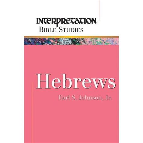 hebrews interpretation bible studies PDF
