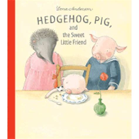 hedgehog pig and the sweet little friend Doc