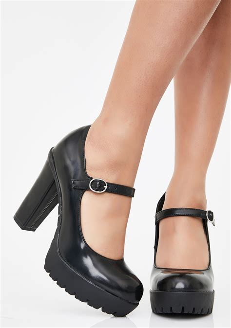 heeled mary janes