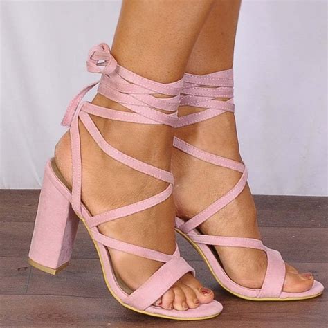 heels in pink