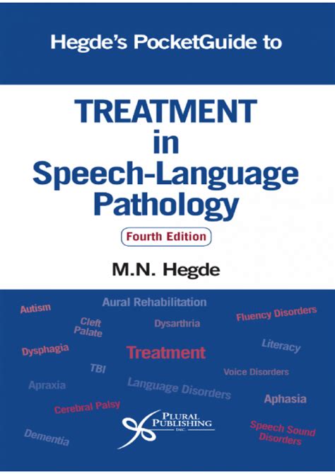 hegdes pocketguide to treatment in speech language pathology Reader