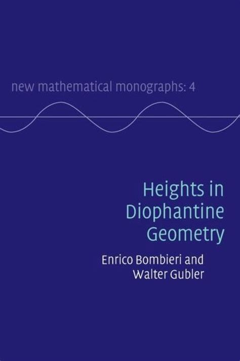 heights in diophantine geometry heights in diophantine geometry Reader
