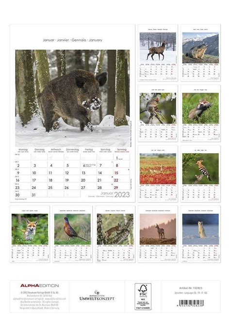 heimische tierwelt 2016 bildkalender tierkalender PDF