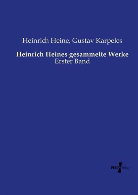 heinrich heines gesammelte werke erster Epub