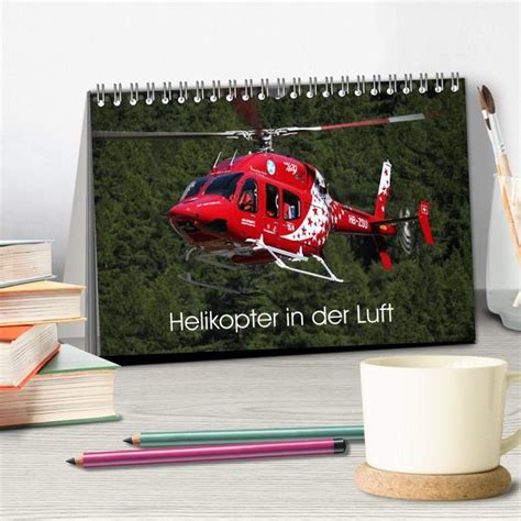 helikopter luft tischkalender 2016 quer Kindle Editon