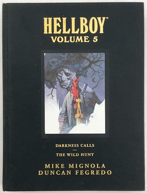 hellboy library edition volume 5 darkness calls and the wild hunt PDF