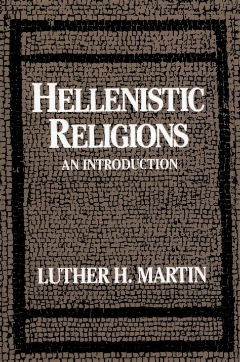 hellenistic religions an introduction Epub