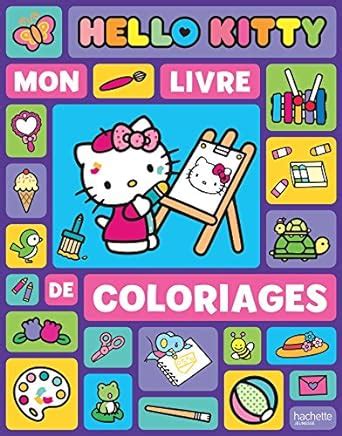 hello kitty mon livre coloriages Kindle Editon