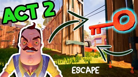Hello Neighbor Act 2 Walkthrough