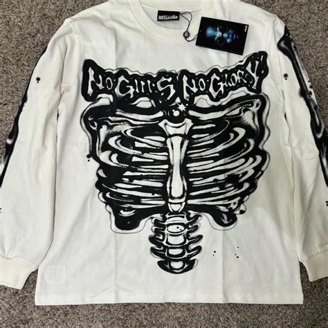 hellstar skeleton shirt