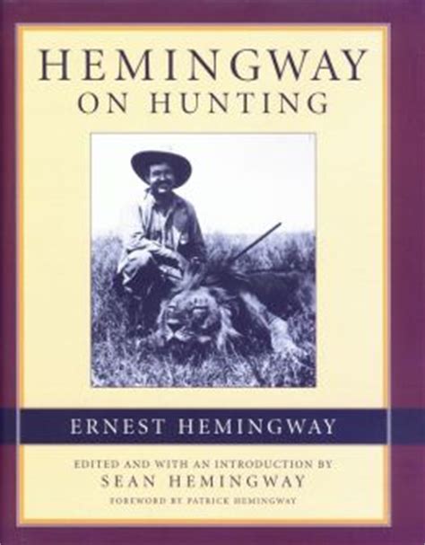 hemingway on hunting PDF