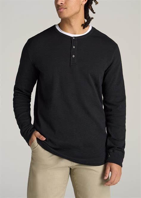 henley shirts for tall men