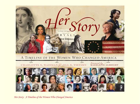 her story a timeline of the women who changed america Reader