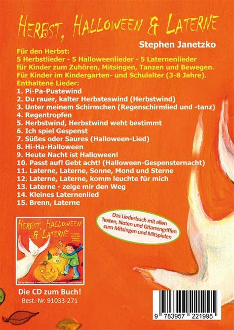 herbst halloween laterne halloweenlieder gitarrengriffen Epub