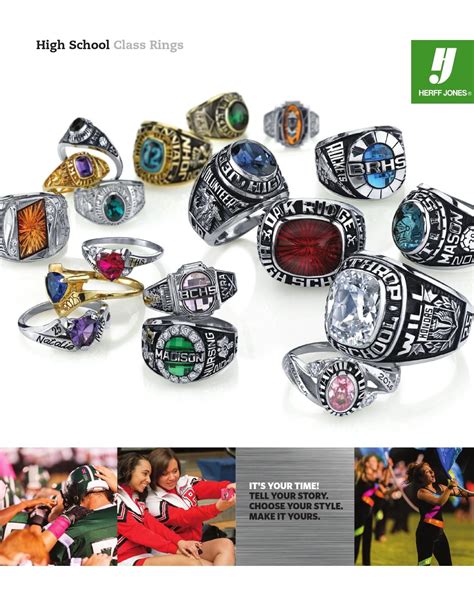 Herff Jones High School Class Ring Catalog