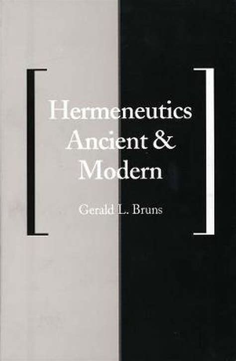 hermeneutics ancient and modern Doc
