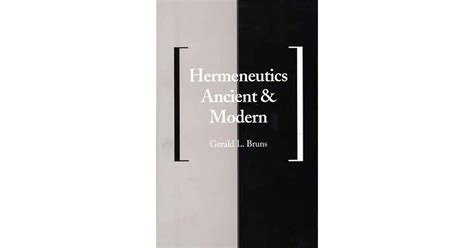 hermeneutics ancient and modern Ebook PDF