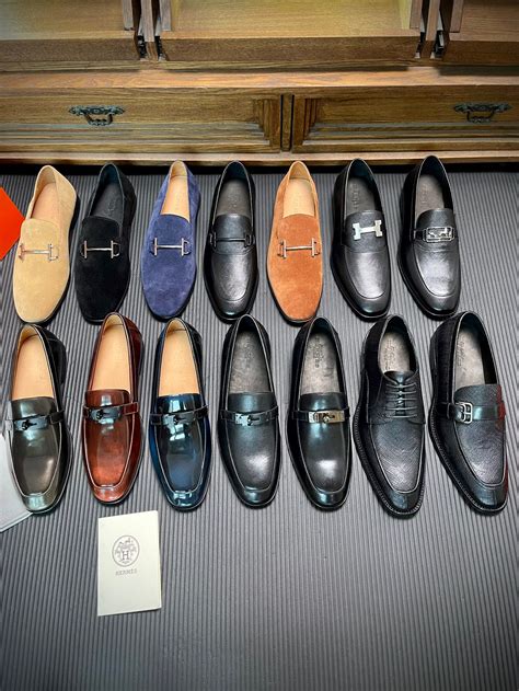 hermes men's dress shoes