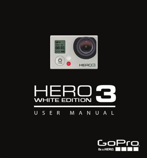 hero3 white user manual Kindle Editon