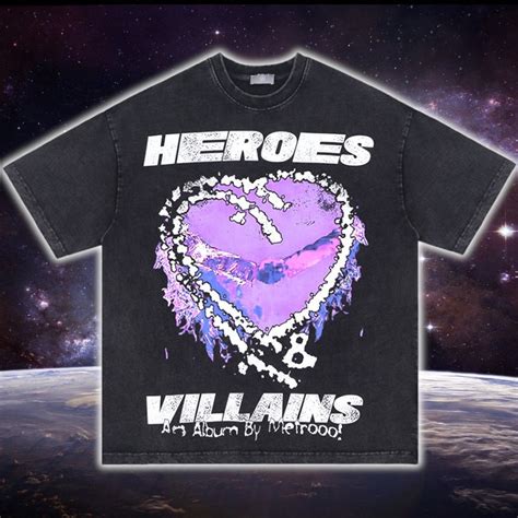 heroes and villains shirts