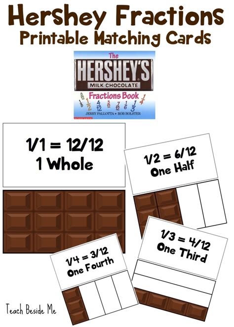 hershey chocolate bar fractions worksheet Epub
