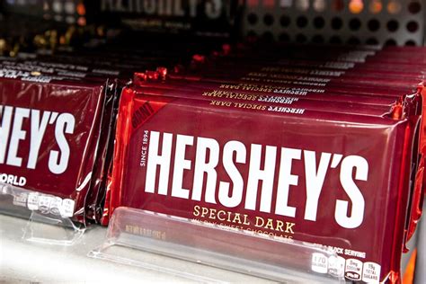 hershey chocolate stock price