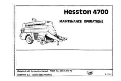 hesston 4700 manual em portugues ou espanhol Reader