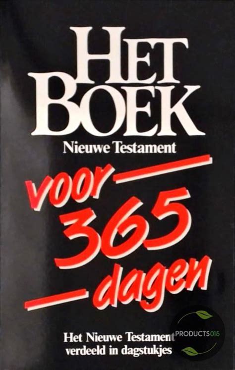 het boek nieuwe testament voor 365 dagen Reader