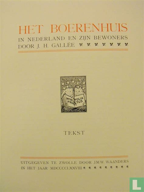 het boerenhuis in nederland een handboek Reader