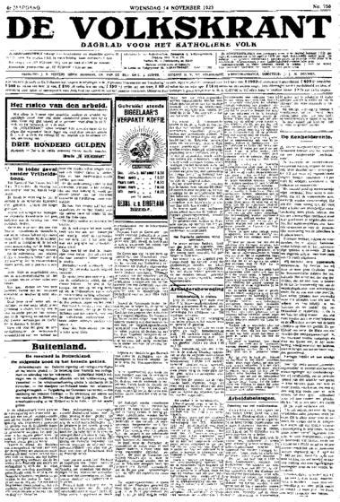 het gebeurde in 1923 Doc